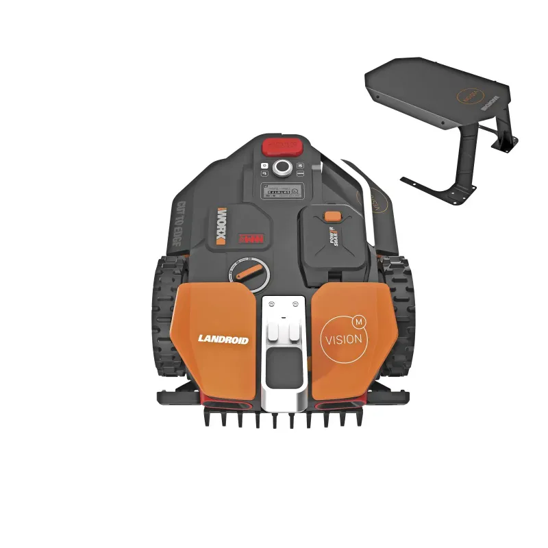 Worx Vision Robotplæneklipper 600 Mâ  Wr206e Inkl   Garage