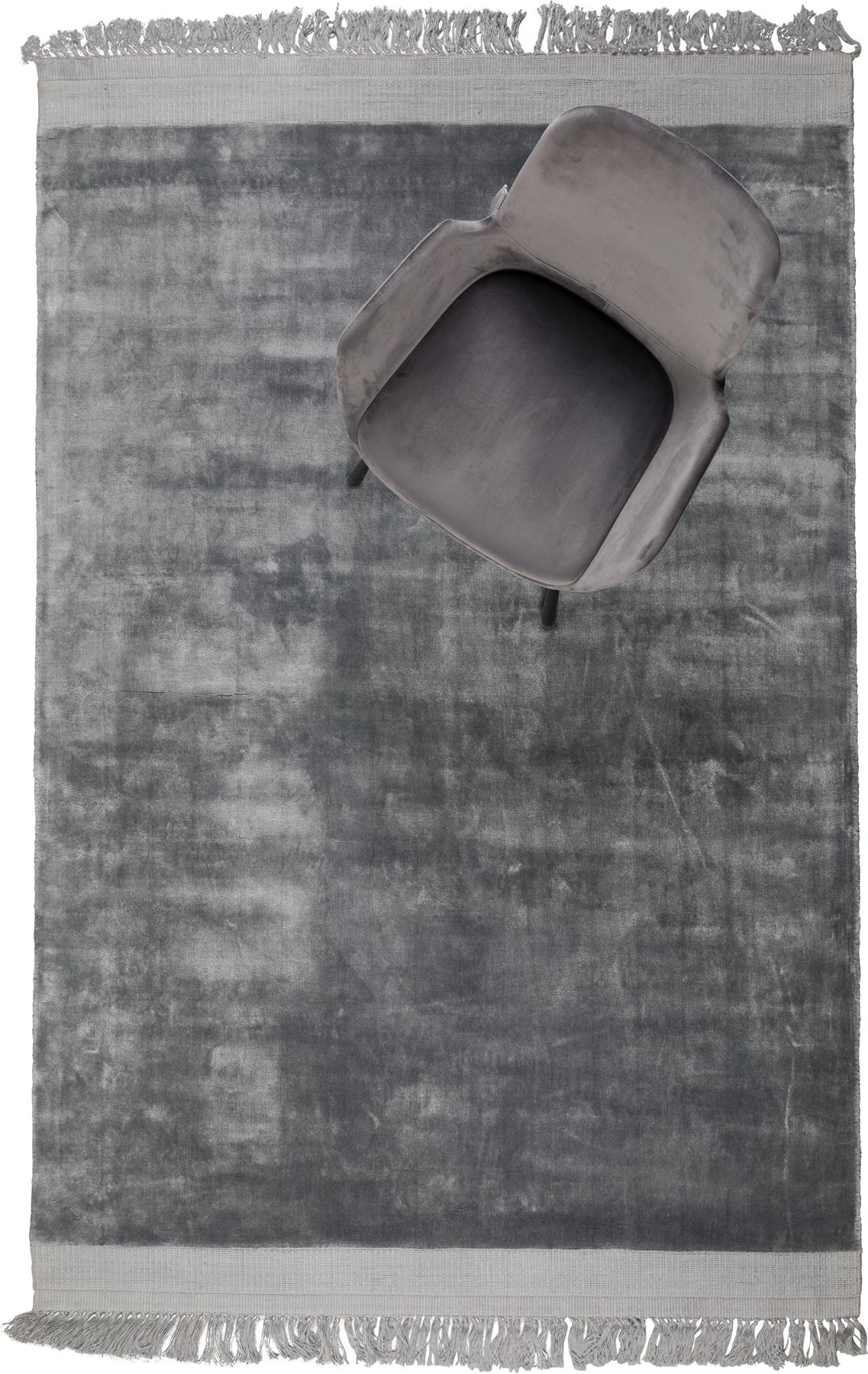 Zuiver Blink Gulvtæppe 240x170 cm – Mørkegrå Elegance