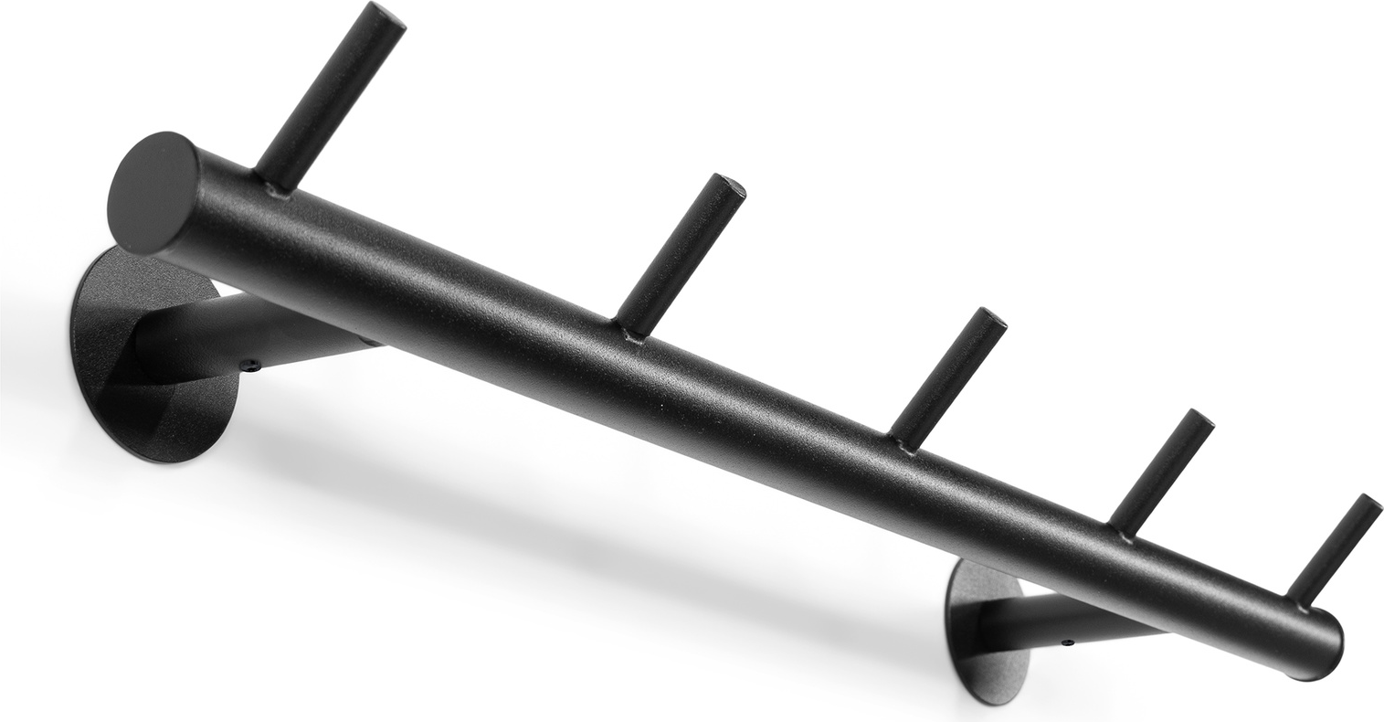 -krogs Knagerække Spinder Design Odin Mat Sort Stål 55ã 13ã   Cm