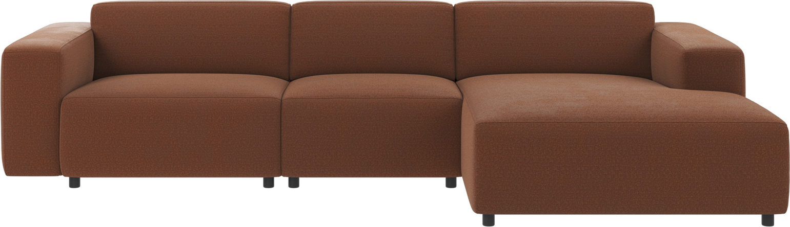 -personers Modulsofa Rowico Willard Rita 96 Rød   Skandinavisk Design  Cold Foam   Fsc-mix Ramme
