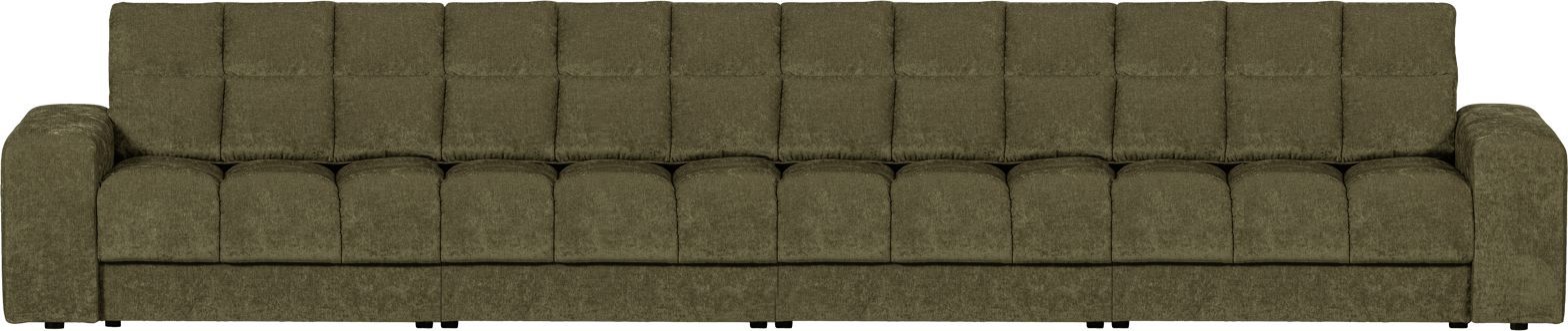 Modulsofa Woood Second Date i Grøn Polyester - 4 personer