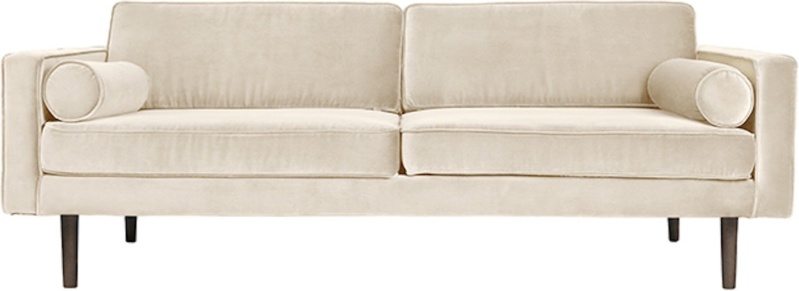 3-personers sofa i sandfarvet design fra Broste Copenhagen
