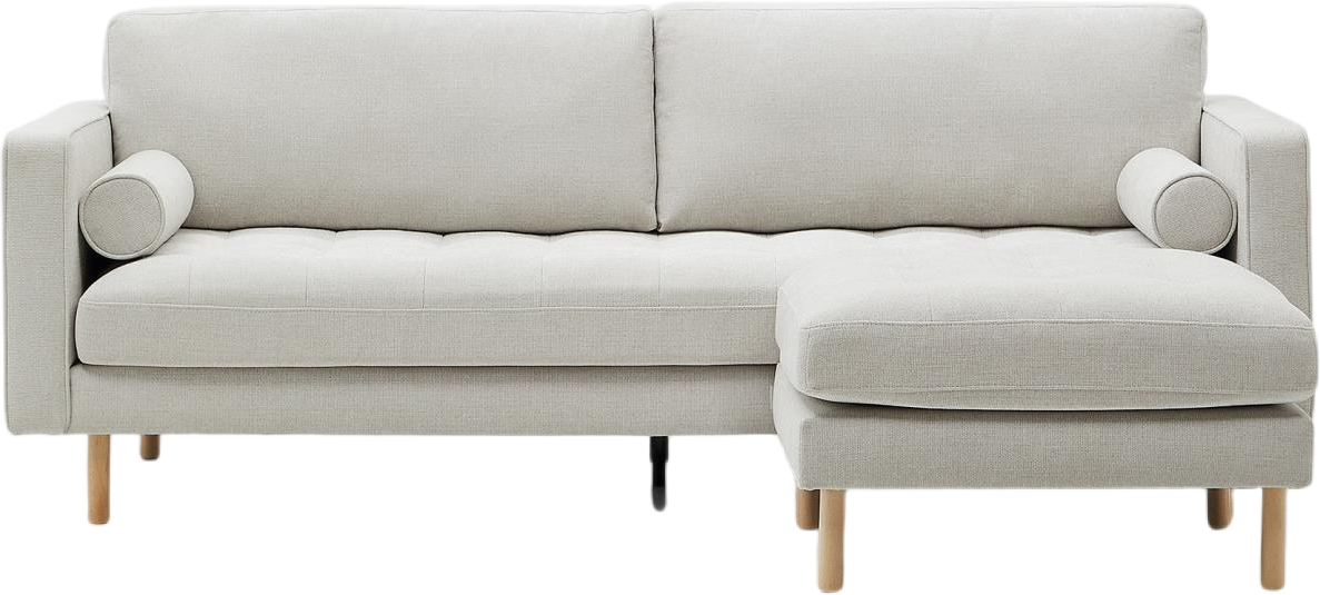 3-personers Vintagegrå Sofa fra Kave Home - Debra Model