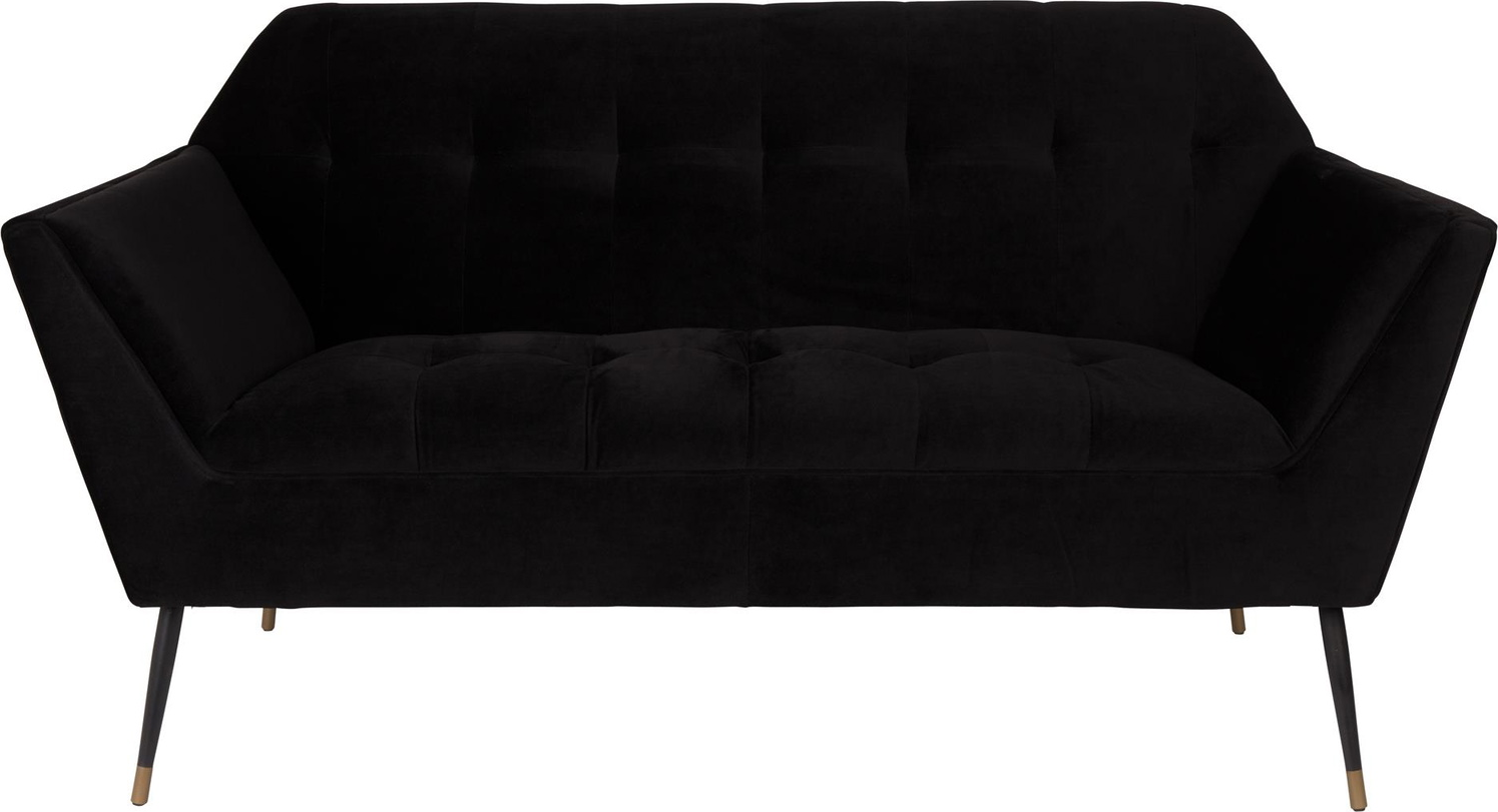 -personers Sofa Dutchbone Kate Kulsort Kompakt Stofsofa 79x148 5x80 Cm