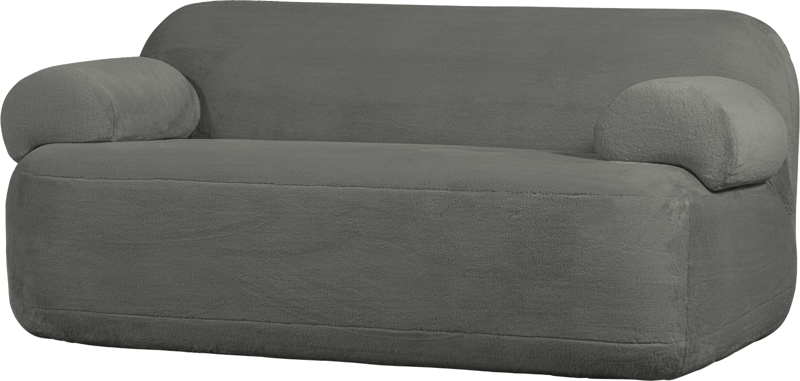 -personers Sofa Jolie Fra Woood Grøn Grå Polyester H80xb183xd95 Cm