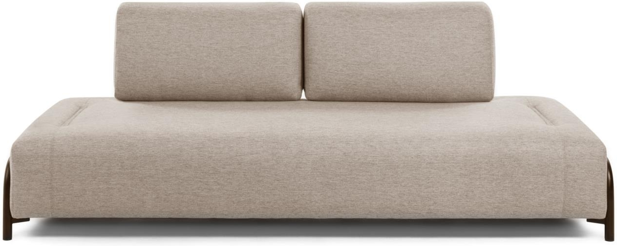 3-personers Kave Home Sofa i Beige - Nordisk Elegance