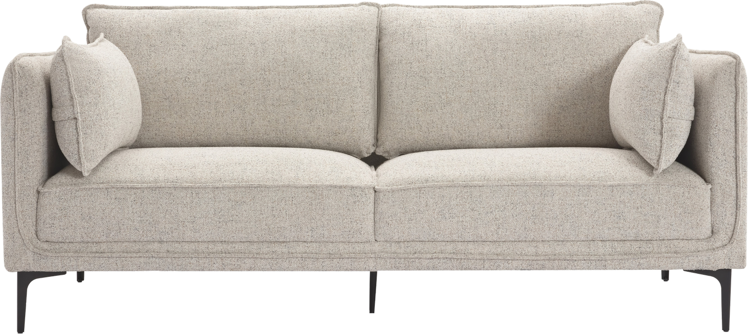 Nordlys Nuuk 2-personers Sofa i Grå – Skandinavisk Elegance