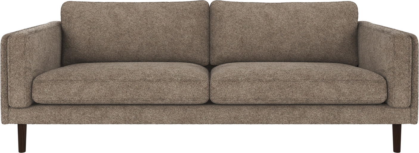 3-personers Sofa Rowico Braden i Mørk Beige - Tidsløst Design