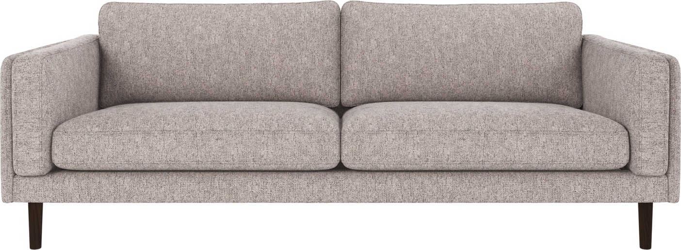 -personers Sofa Rowico Braden   Gråbrun Max 180-stof  Fsc-certificeret  B216   D87 Cm