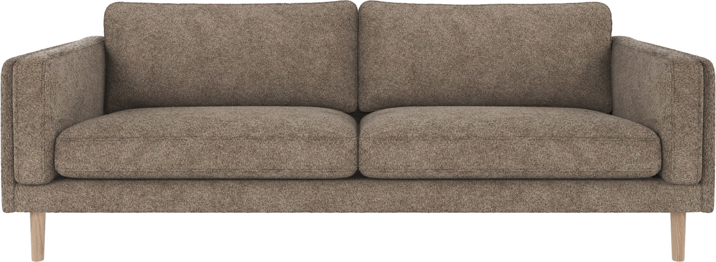 3-personers Sofa Rowico Braden i Mørk Beige - Skandinavisk Design