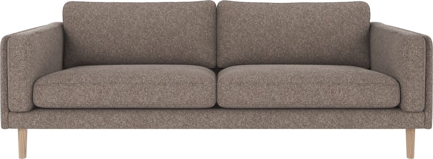 3-personers Sofa Rowico Braden i Mørk Beige - Skandinavisk Design