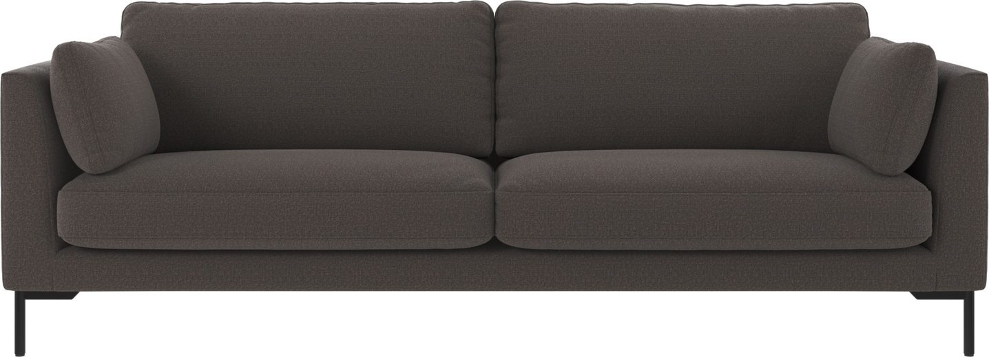 Mørkegrå 3-personers Sofa Corwin fra Rowico - Stil & Komfort