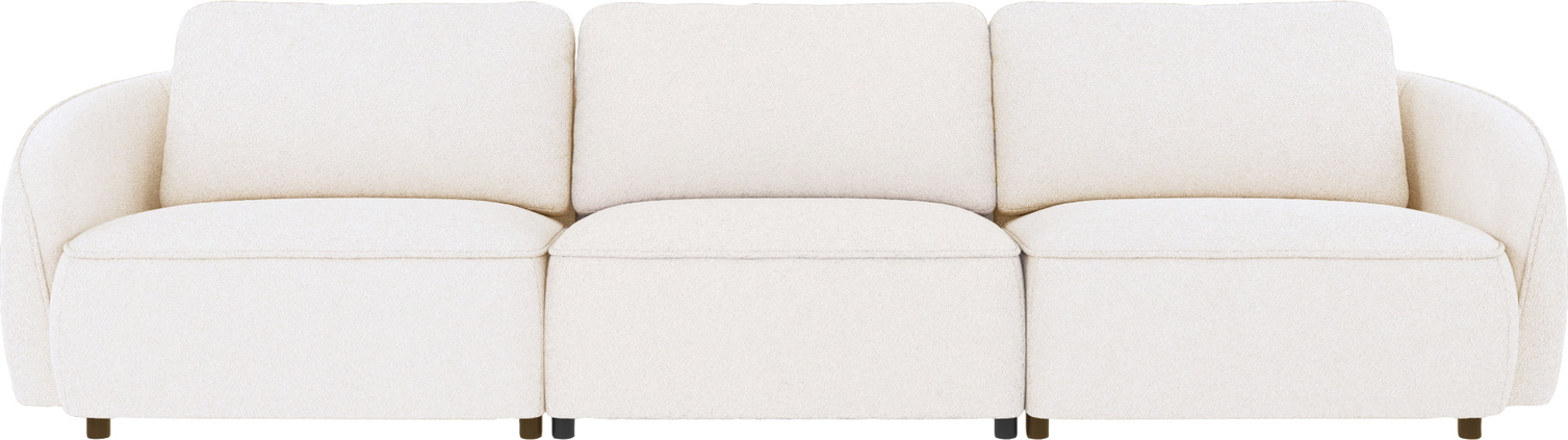 -personers Sofa Rowico Norris   Hvid Alice 101 Stof  Fscâ -mix Stel  Zigzag-fjedre   Hr-koldskum  319ã 102ã 80 Cm