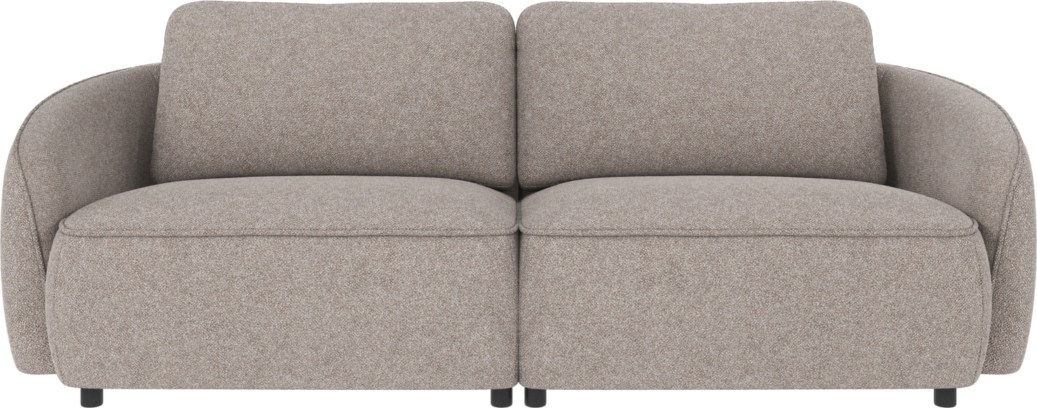 -personers Sofa Rowico Norris   Gråt Bobby-stof 100  Polyester 226x102 Cm