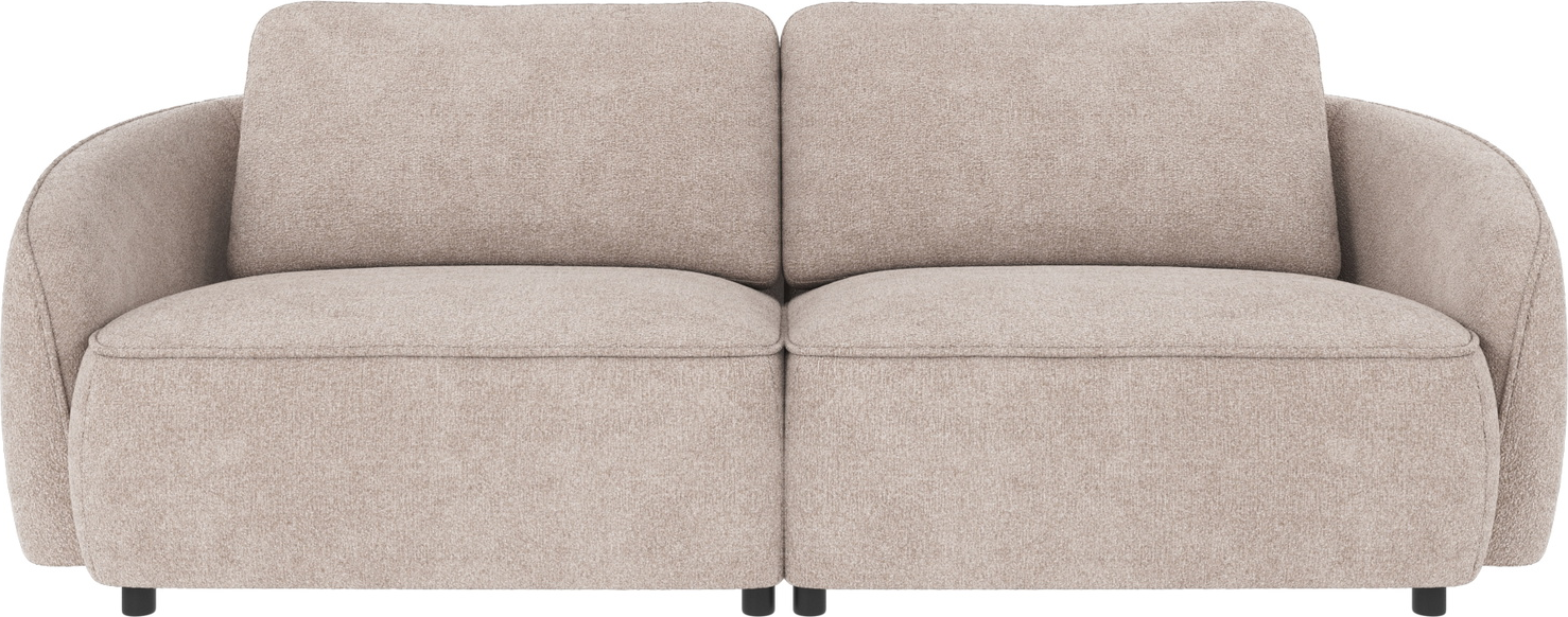 -personers Sofa Rowico Norris   Lysegrå Greg 17 Med Slidstærk 100  Polyester  Nozag-fjedre  Hr-koldskum Og Fsc-mix-træramme