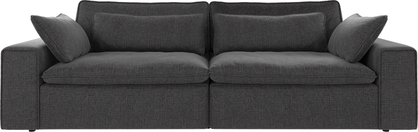-personers Sofa Rowico Rawlins Maxi Mørkegrå Robin 66-stof B259xd116 Cm