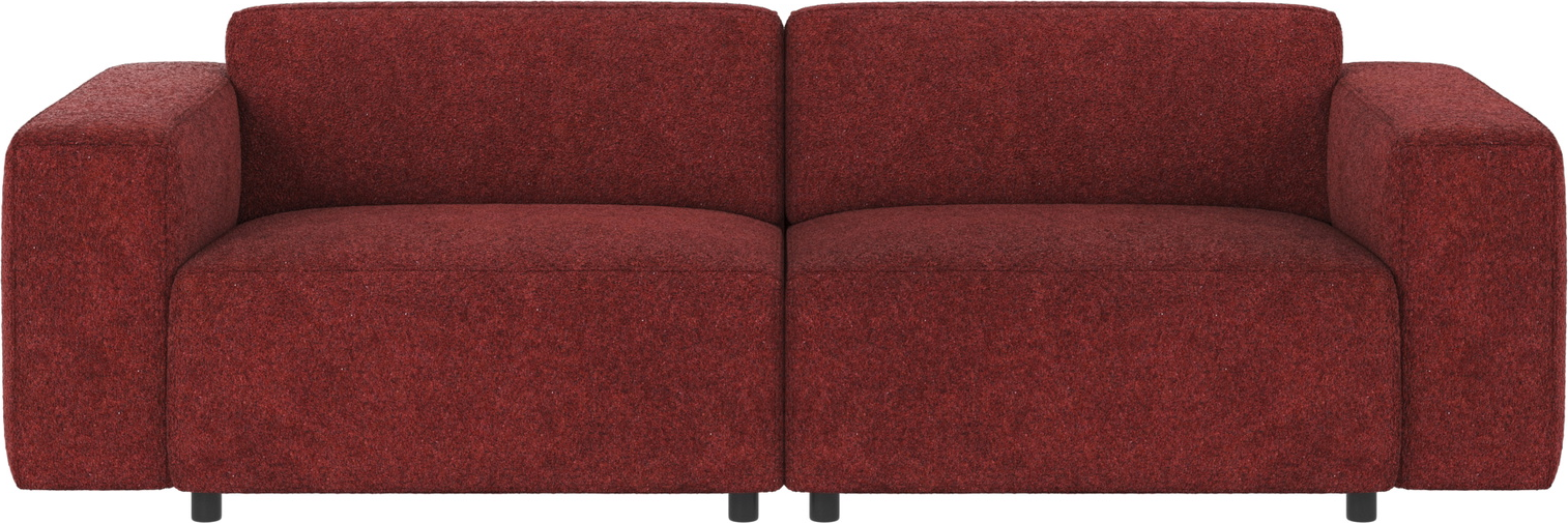-personers Sofa Rowico Willard Anna Rød Tekstil B236 D98 H70 Cm