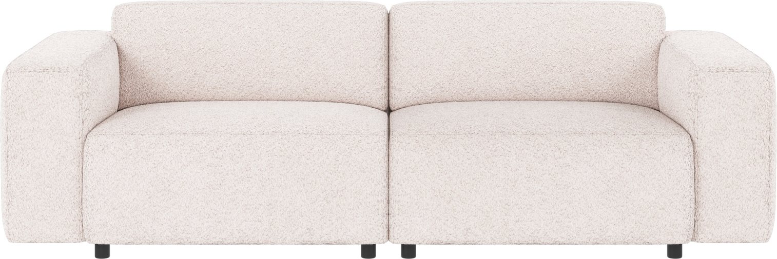 -personers Sofa Rowico Willard   Anna   Stof Hvid  H70xb236xd98 Cm   Skandinavisk Design  Bæredygtig Ramme