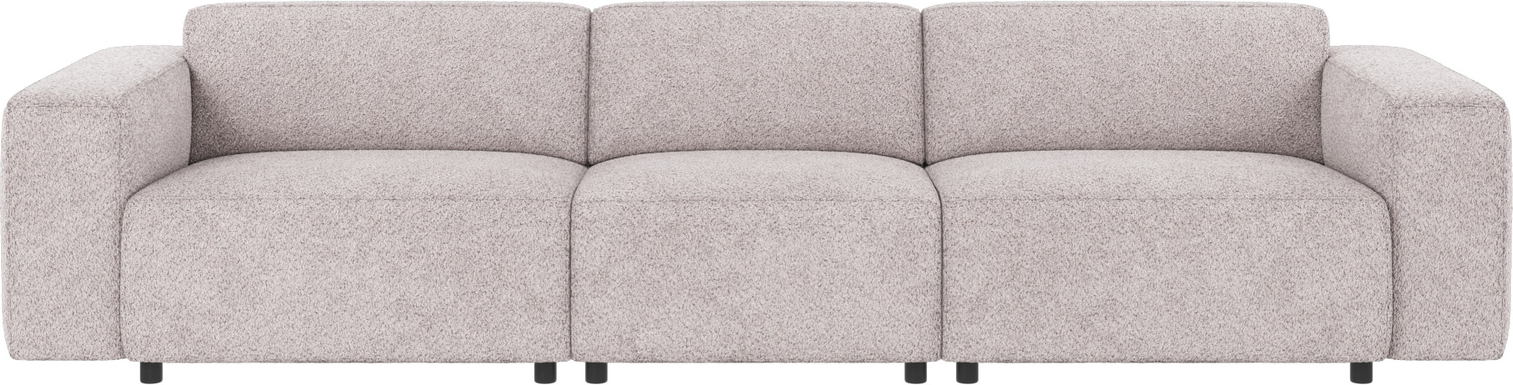 -personers Sofa Rowico Willard Lysegråt Anna 15 Polyesterstof 314 Cm Bred