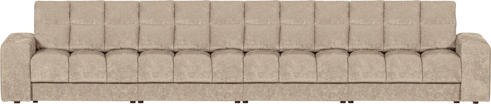 Woood Second Date Sofa til 4 personer i Nougat - Stilfuld Komfort