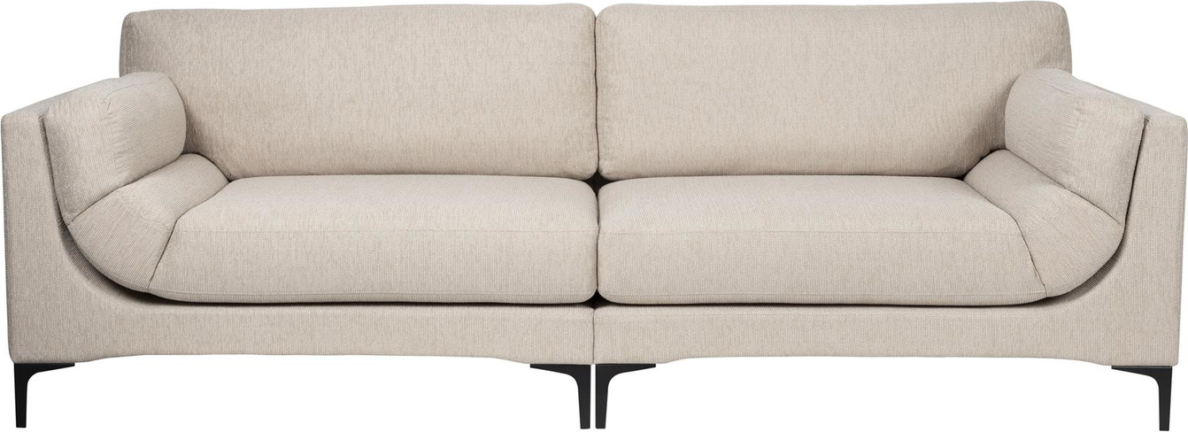 3-personers Sofa Zuiver Balcony i Lysgrå - Elegant Design