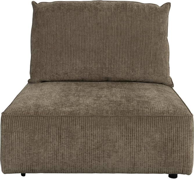 1-personers Sofa Zuiver Element Hunter - Gråbrun Komfort