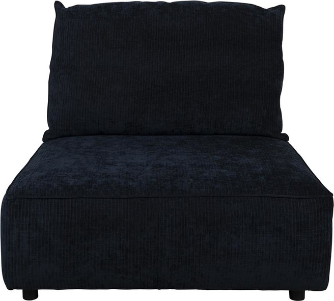 1-personers Zuiver Element Hunter Sofa i Kulsort Stof