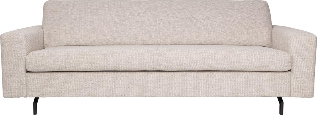 2-personers Sofa Zuiver Jean i Lysgrå Stof - Stilfuld Komfort