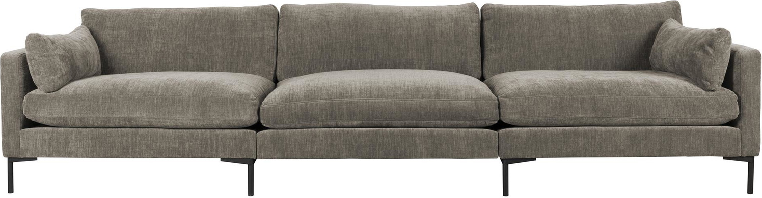 4-personers Zuiver Summer Sofa i Kaffe - Stil og Komfort
