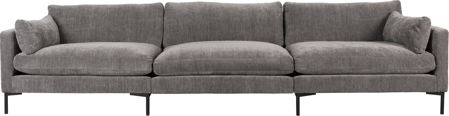 4-personers Zuiver Summer Sofa i Mørkegrå – Stort Udbud!