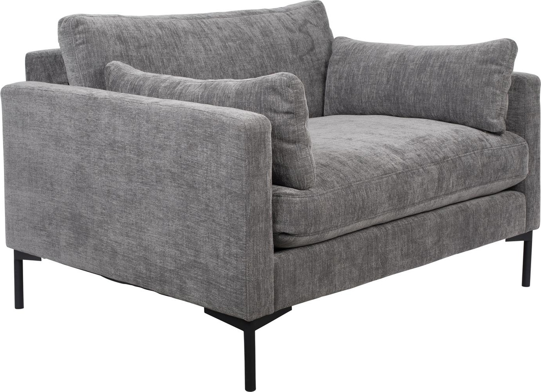 Mørkegrå 1-personers Sofa Zuiver Summer - Stilfuld Elegance
