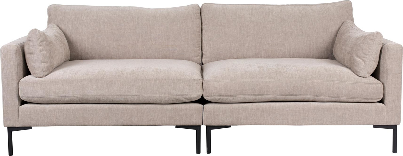 3-personers Sofa Zuiver Summer i Stenlysgrå - Elegant Design
