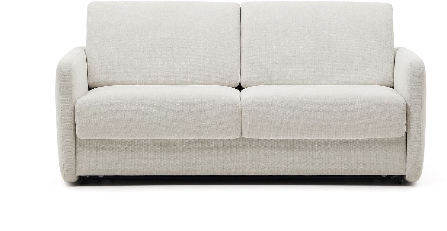 Nuala 2-personers Sovesofa med Viskoelastisk Madras, Grå