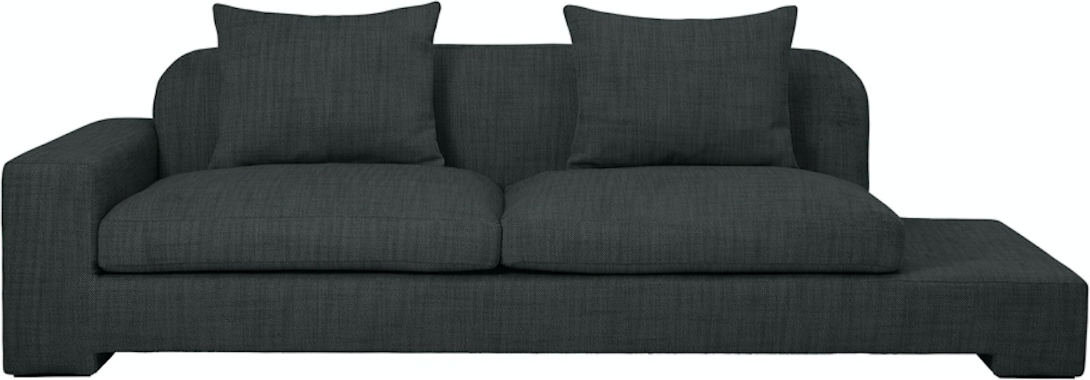 Elegant 3-personers grøn sofa fra Broste Copenhagen