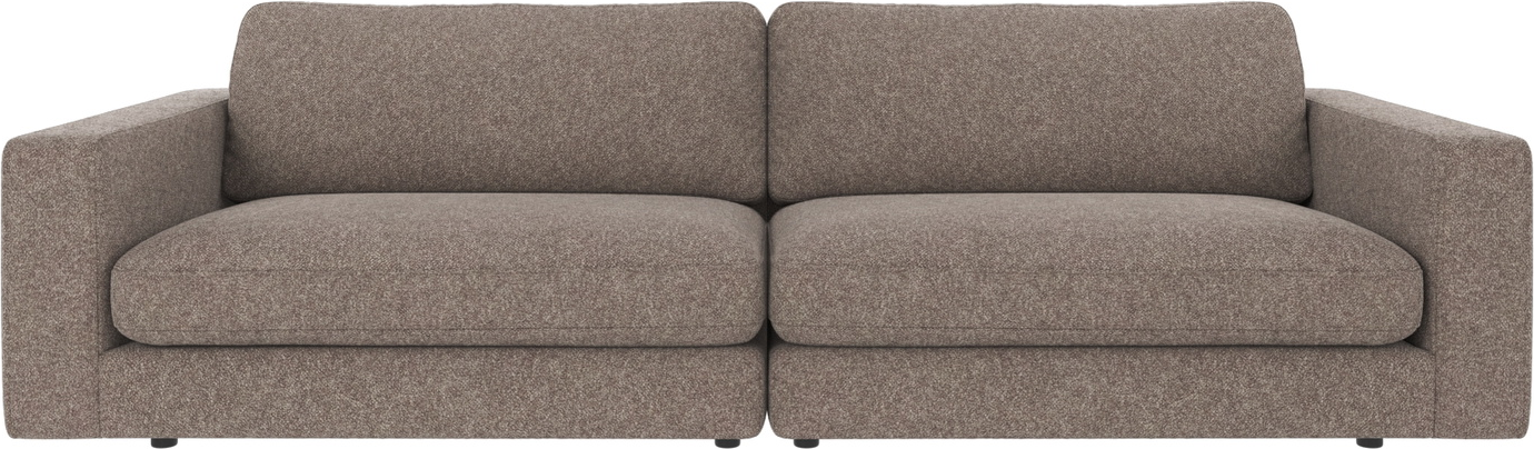 -personers Stofsofa Rowico Duncan Mørk Beige Bobby Polyester Med Hr-koldskum