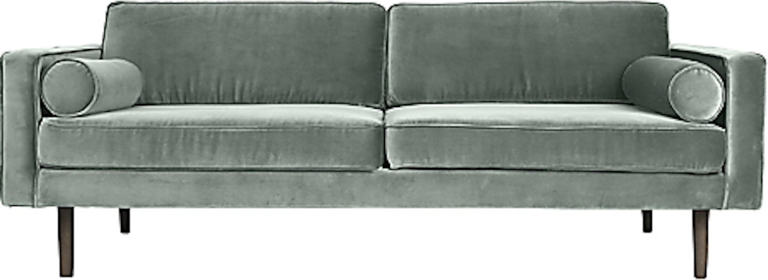 3-personers Grøn Veloursofa fra Broste Copenhagen