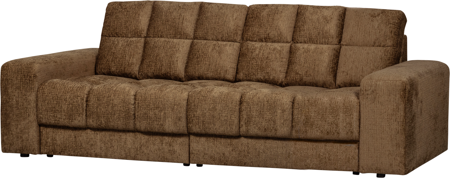 2-personers Veloursofa fra Woood i Messingfarve