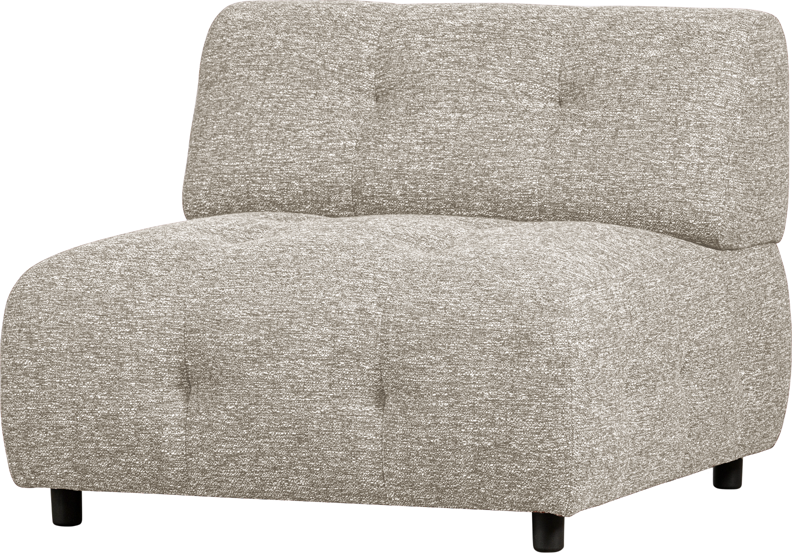 Modulær Sofa Woood Louis i Lysegrå Melange - Tilbud!